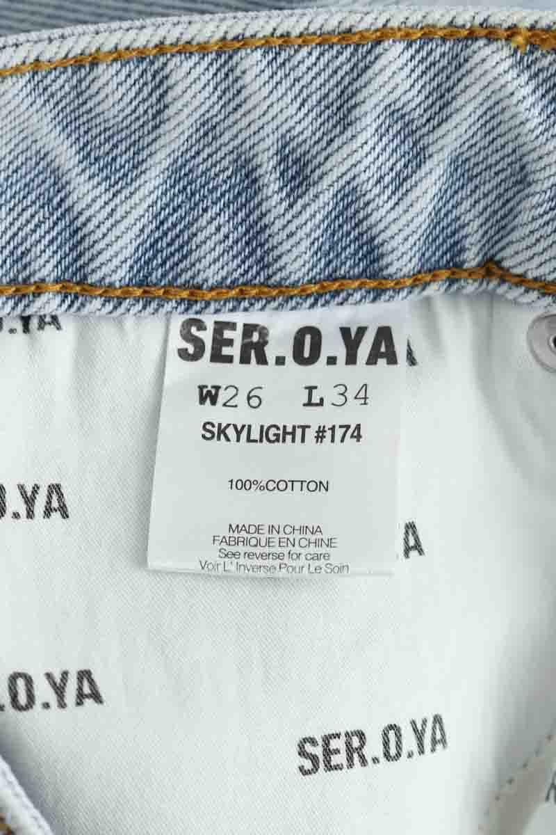 Jean large SER.O.YA  Bleu