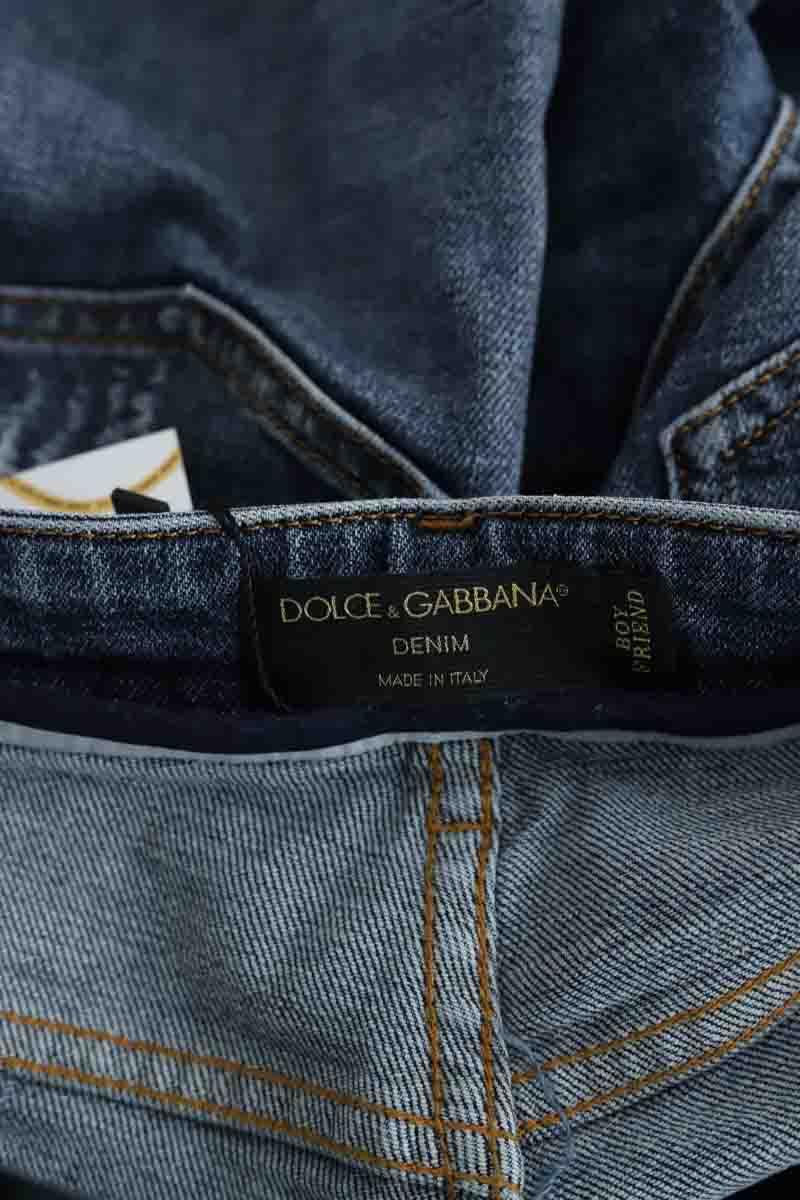 Jean boyfriend Dolce & Gabbana  Bleu