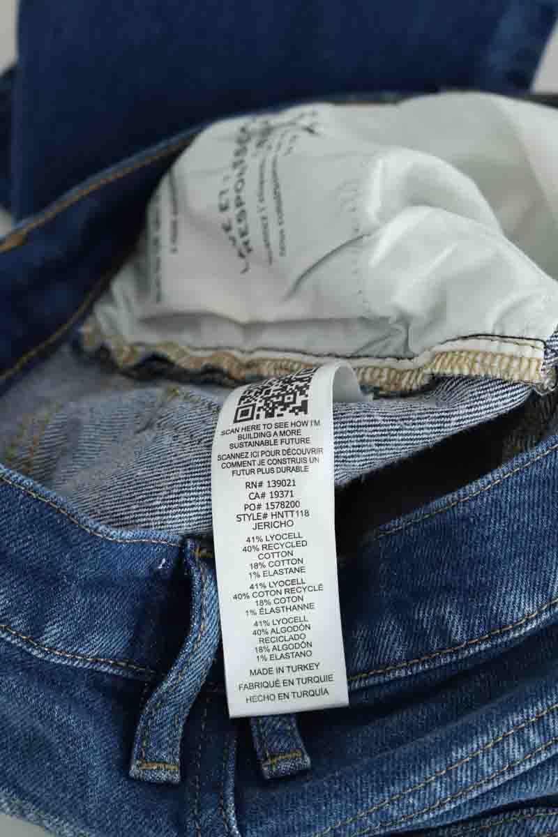 Jean slim Frame  Bleu