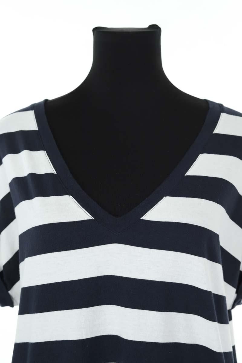 T-shirt Majestic Filatures  Marine