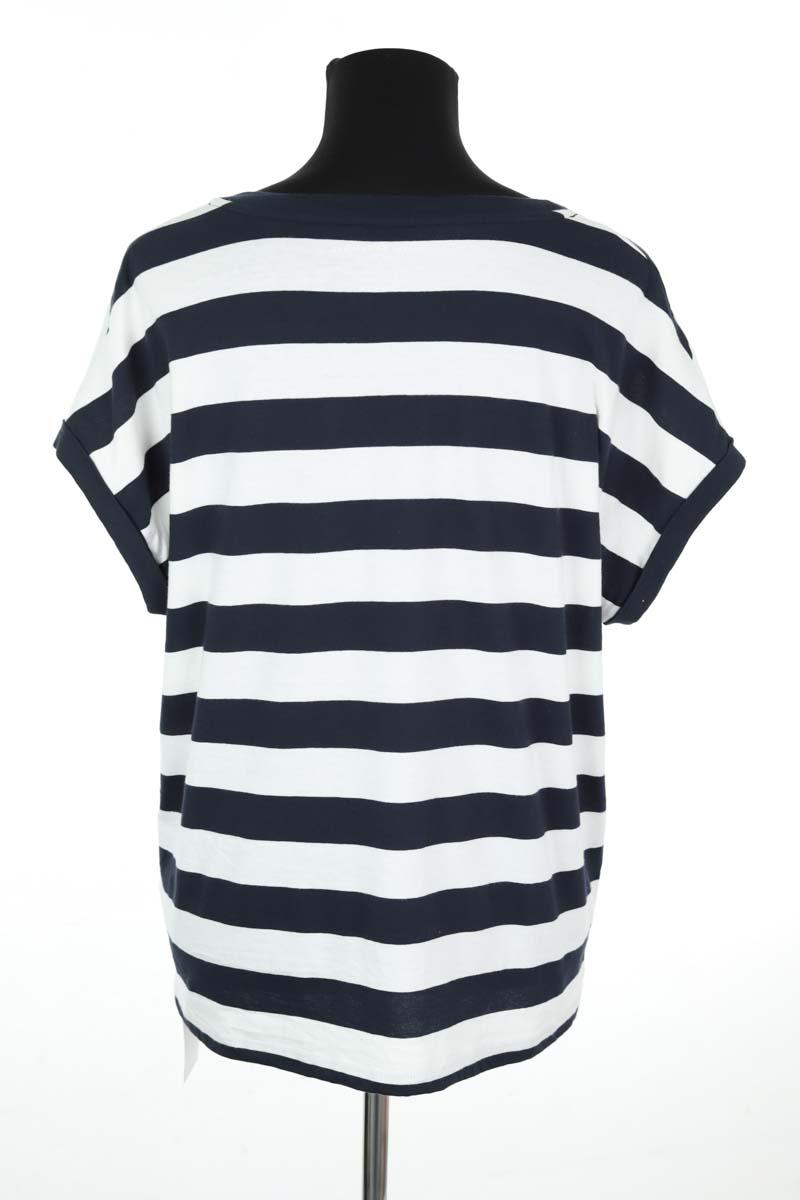 T-shirt Majestic Filatures  Marine