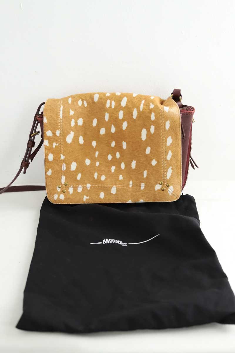 Sac à bandoulière Jérôme Dreyfuss  Marron