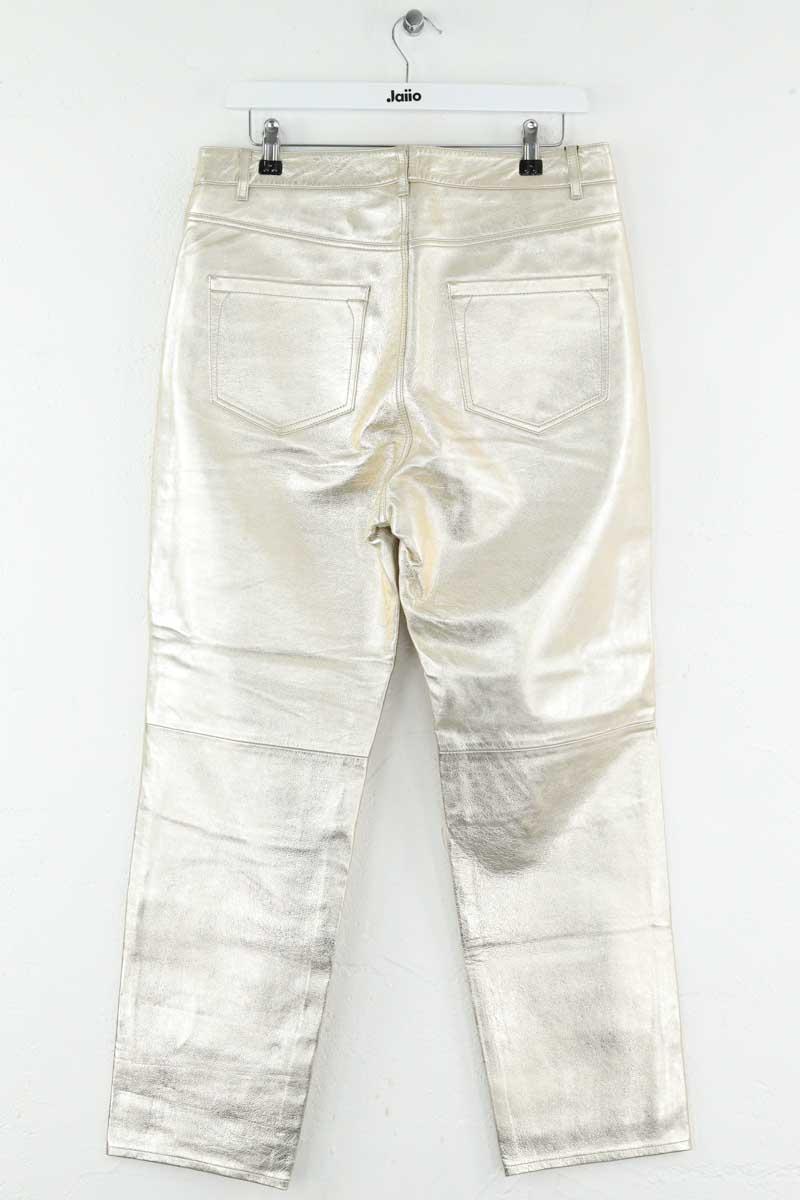 Pantalon droit PLUME  Doré