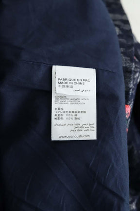 Veste Manoush  Bleu