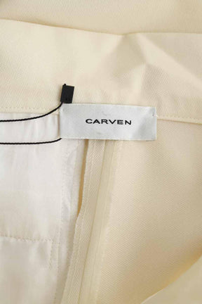 Droit Carven  Ecru