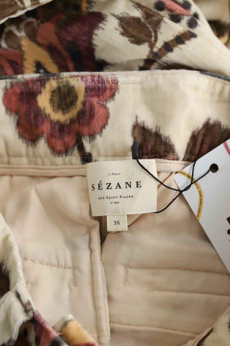 Pantalon Carot Sézane  Multicolore