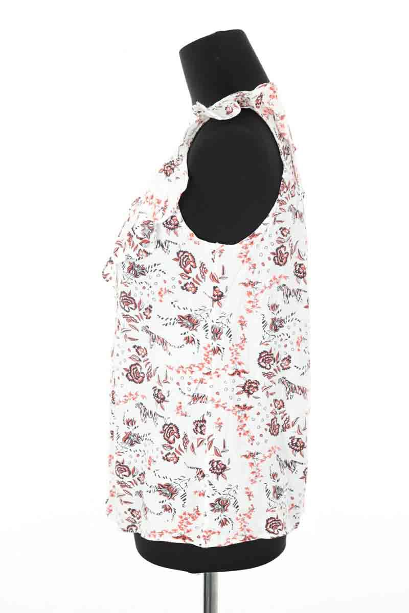 Top sans manche Claudie Pierlot  Blanc