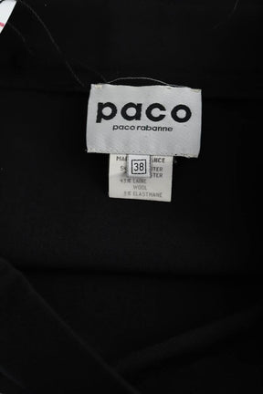 Jupe Paco Rabanne  Noir