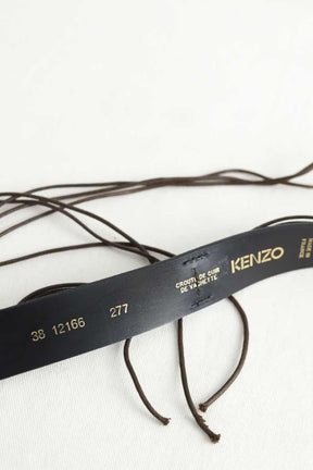 Ceinture en cuir Kenzo  Marron
