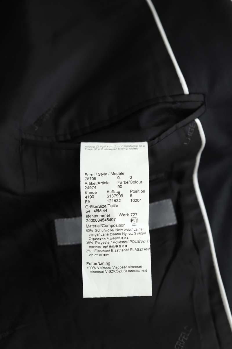 Veste de costume Karl Lagerfeld  Noir