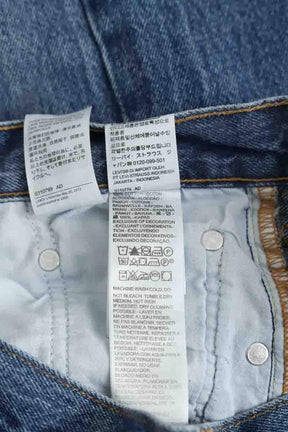 Jean droit Levi's 501 Bleu