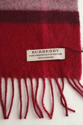 Echarpes Burberry  Bordeaux