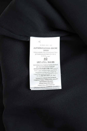 Mi-longueur Giambattista Valli  Noir