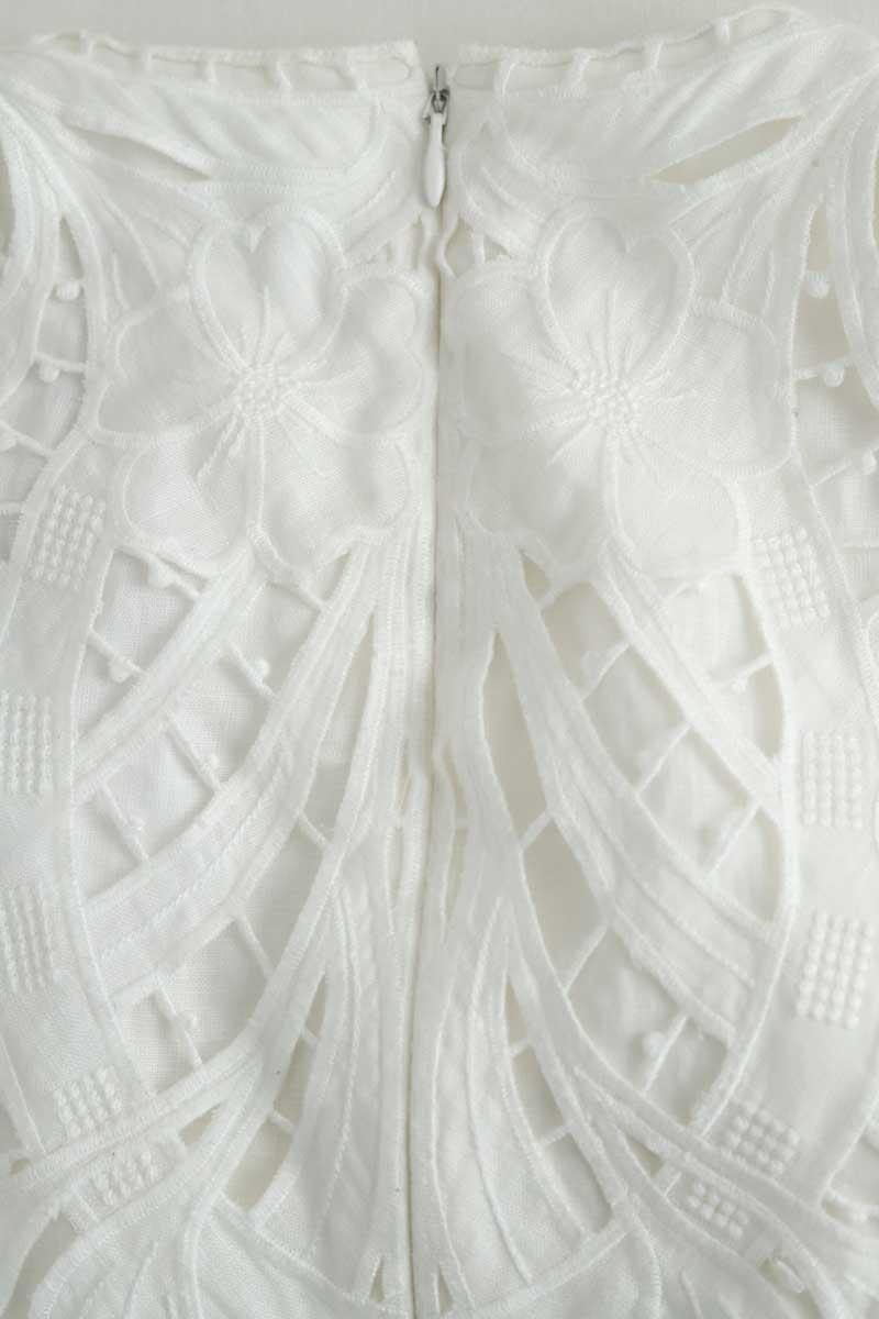 Robe Zimmermann  Blanc