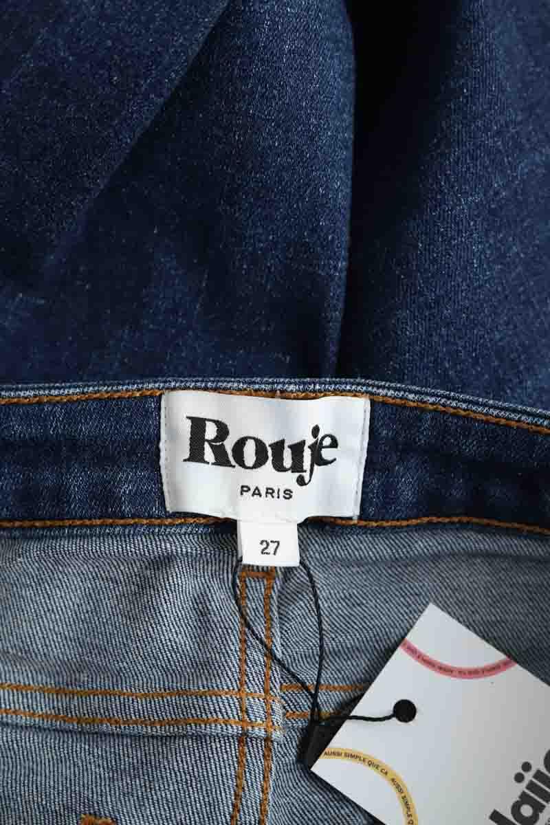Jean slim Rouje  Bleu