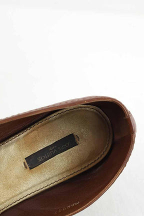 Ballerines Louis Vuitton  Marron