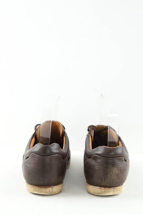 Baskets Bally  Marron