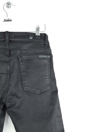Pantalon droit 7 For All Mankind  Noir