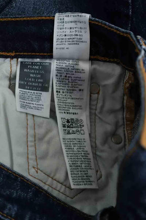 Jean droit Levi's 501 Bleu
