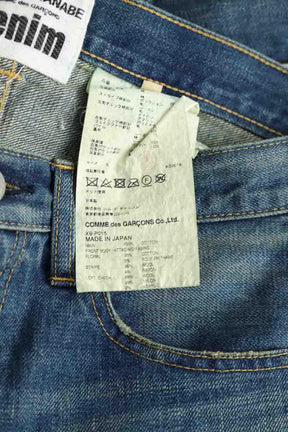 Jean droit Comme Des Garçons  Bleu