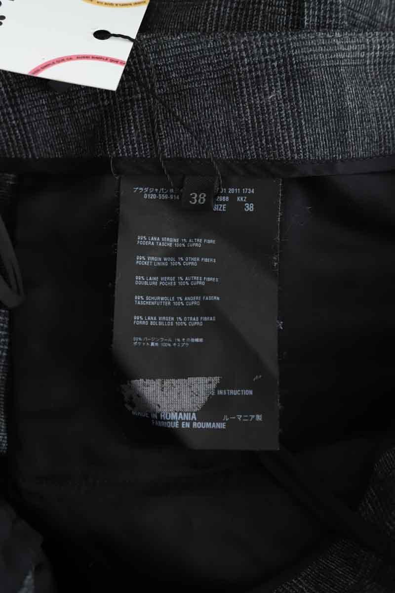 Pantalon droit Prada  Gris