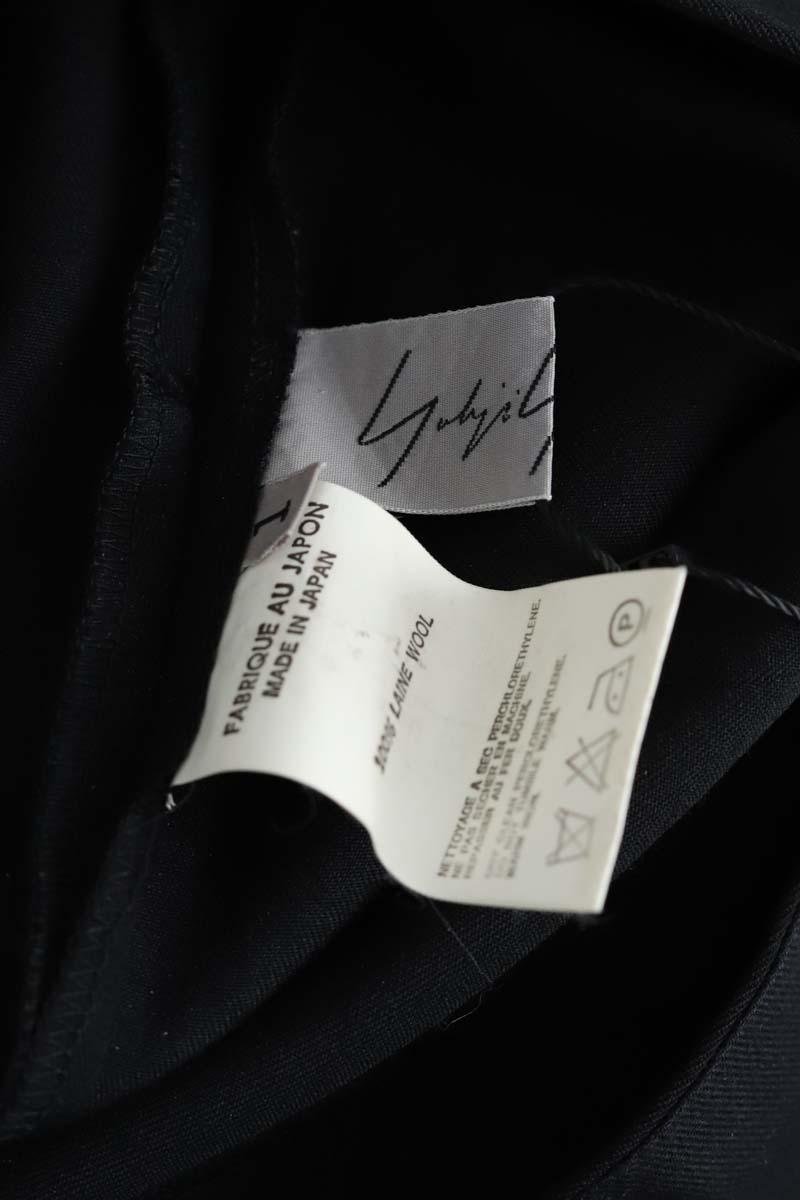 Pantalon droit Yohji Yamamoto  Noir