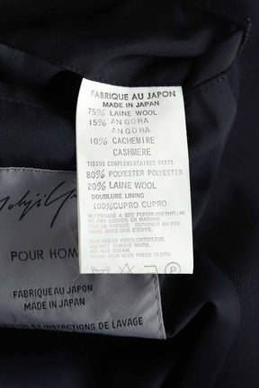 Manteau Yohji Yamamoto  Bleu