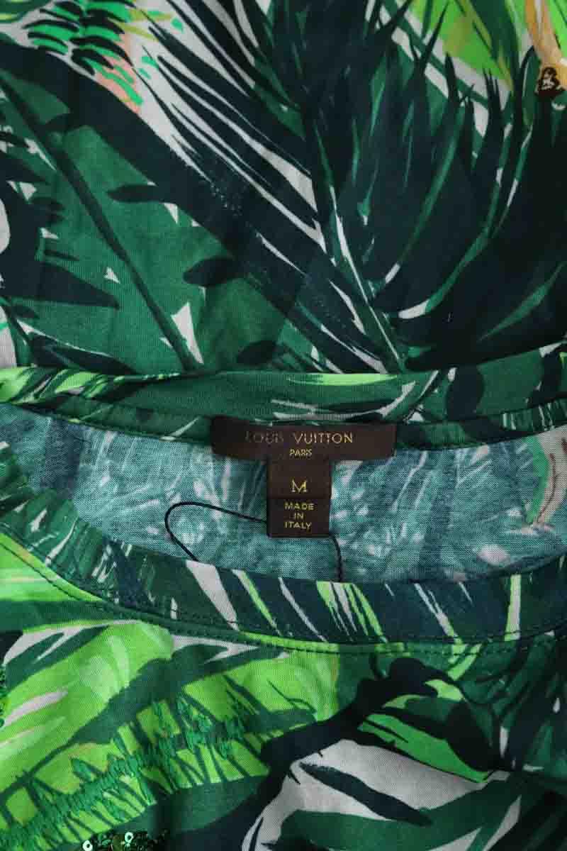 T-shirt Louis Vuitton  Vert