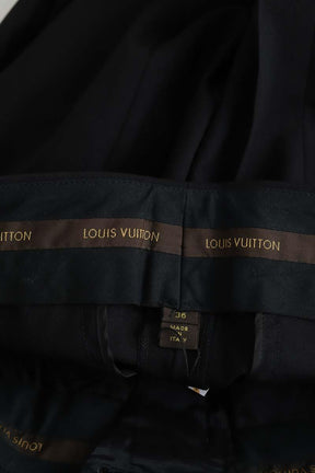 Pantalon droit Louis Vuitton  Noir
