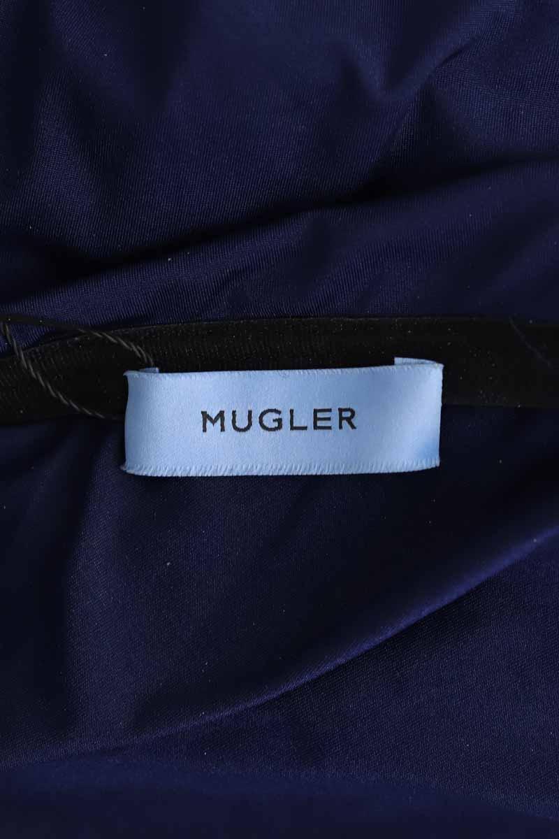 Robe Mugler  Bleu