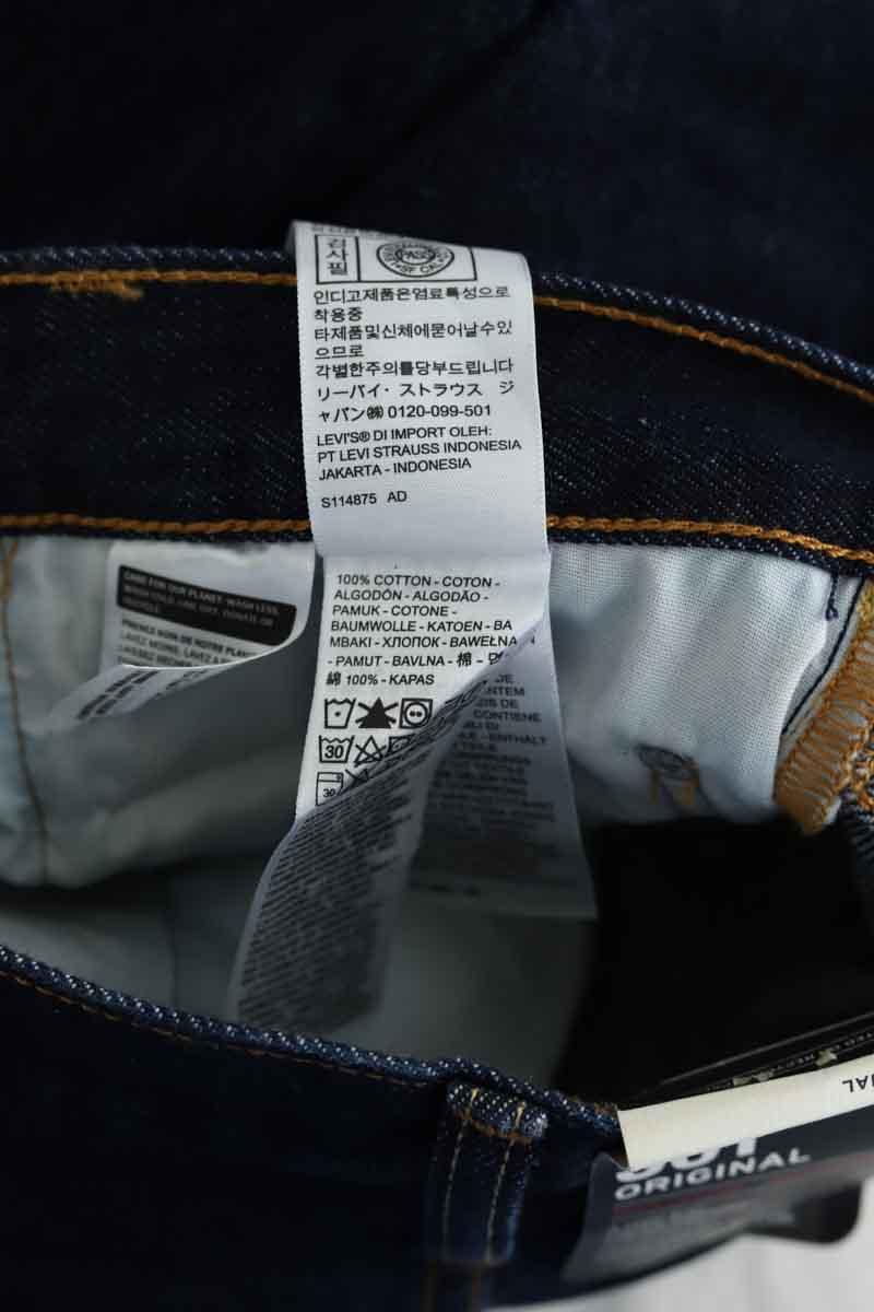 Jean droit Levi's 501 Bleu