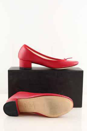 Ballerines Repetto  Rouge