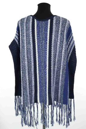 Poncho Claudie Pierlot  Bleu