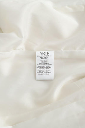 Blazer Maje  Blanc