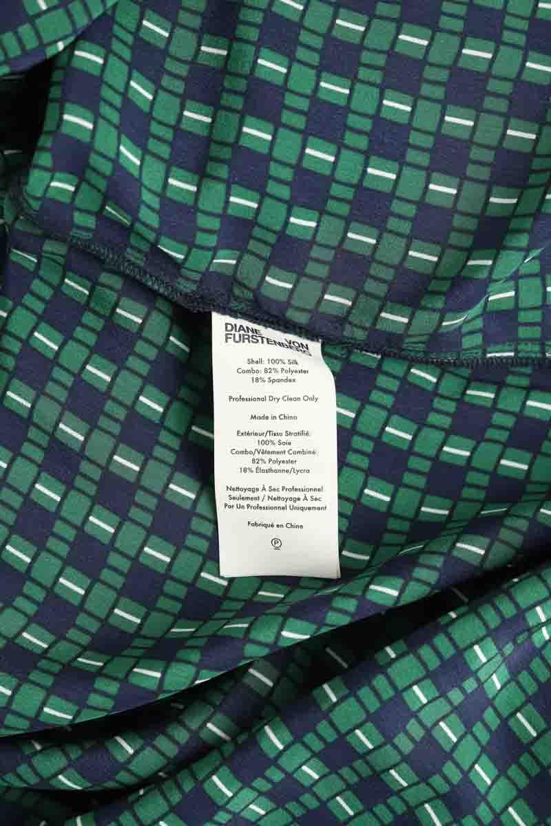 Robe Diane Von Furstenberg  Vert