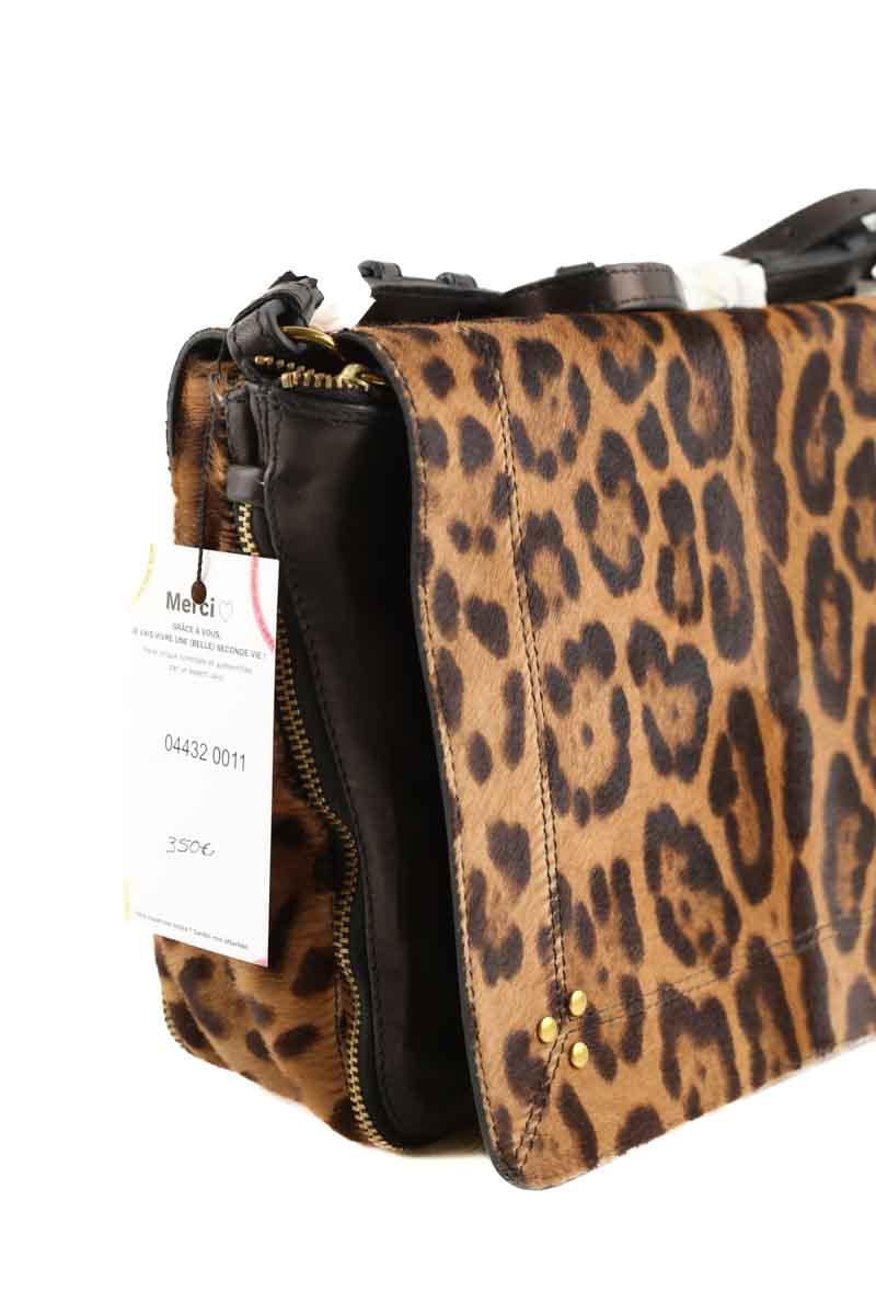 Sac à bandoulière Jérôme Dreyfuss Igor Marron