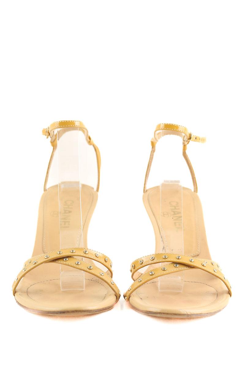 Talons Chanel  Beige
