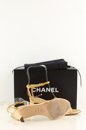 Talons Chanel  Beige