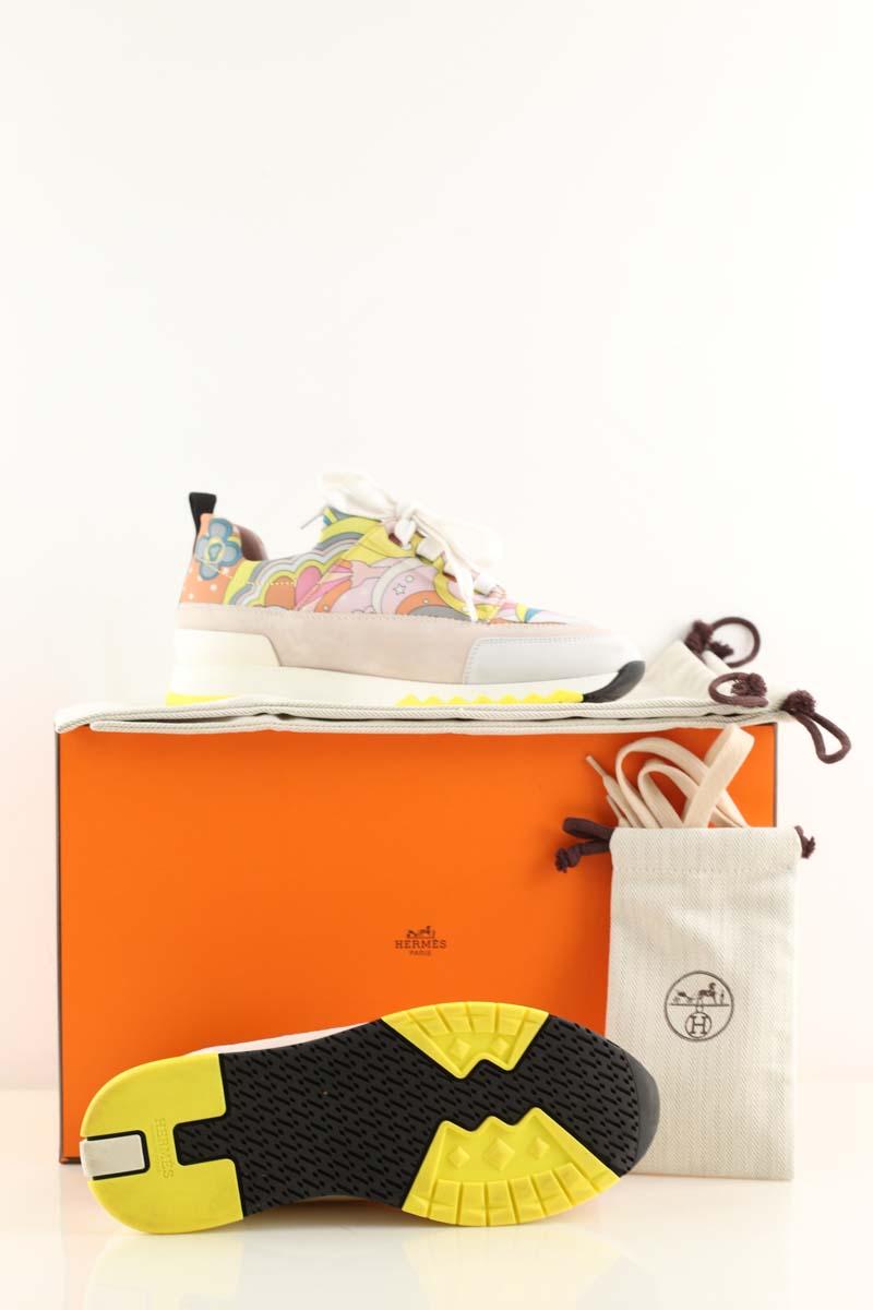 Baskets Hermès  Multicolore