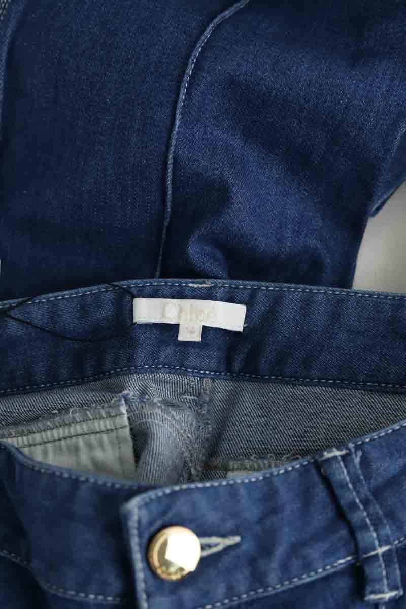 Jean bootcut Chloé  Bleu