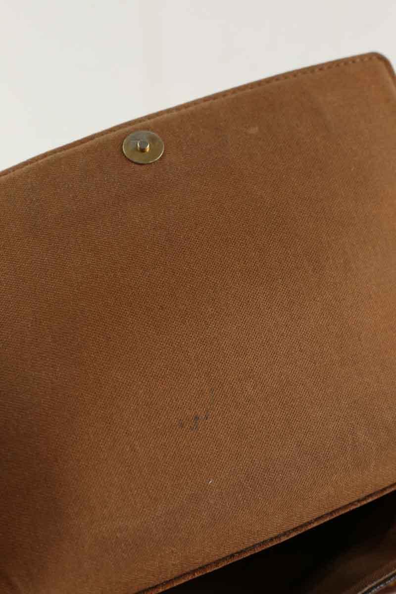 Sac porté épaule Louis Vuitton Looping Marron