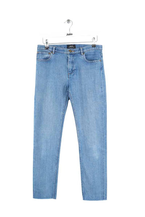 Jean droit APC  Bleu