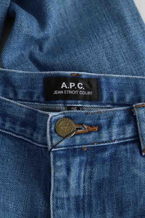 Jean droit APC  Bleu