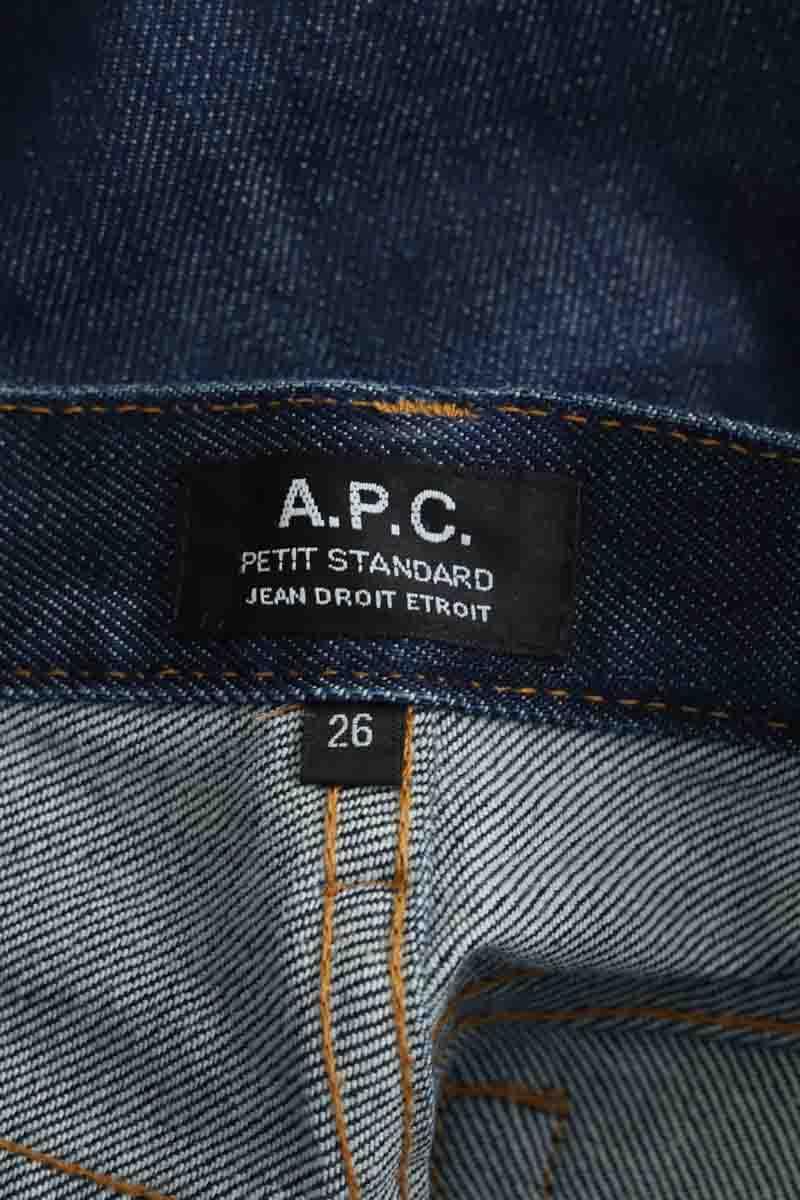 Jean droit APC  Bleu