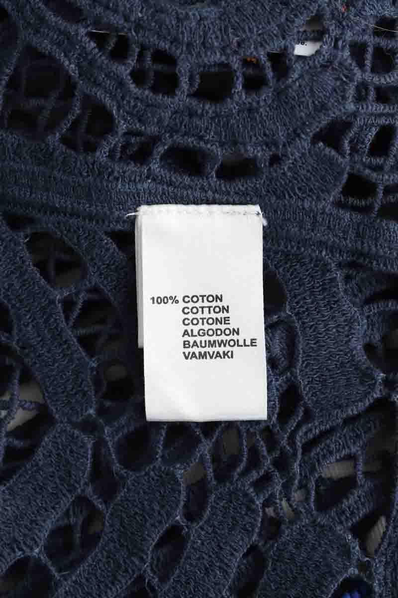 Top Antik Batik  Bleu