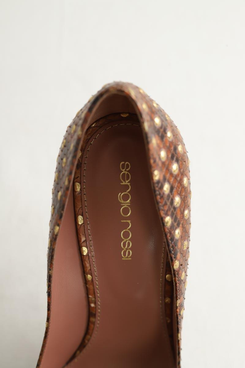 Talons Sergio Rossi  Marron