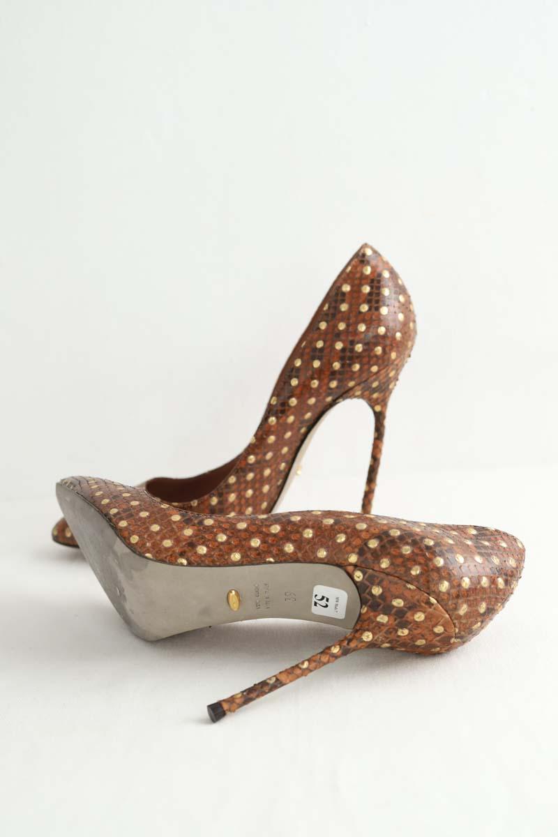 Talons Sergio Rossi  Marron