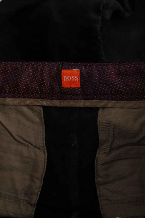 Pantalon droit Boss  Noir