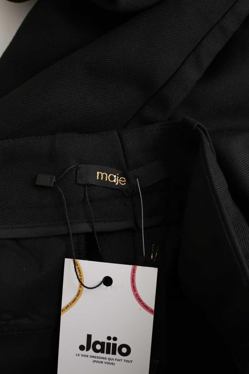 Pantalon droit Maje  Noir