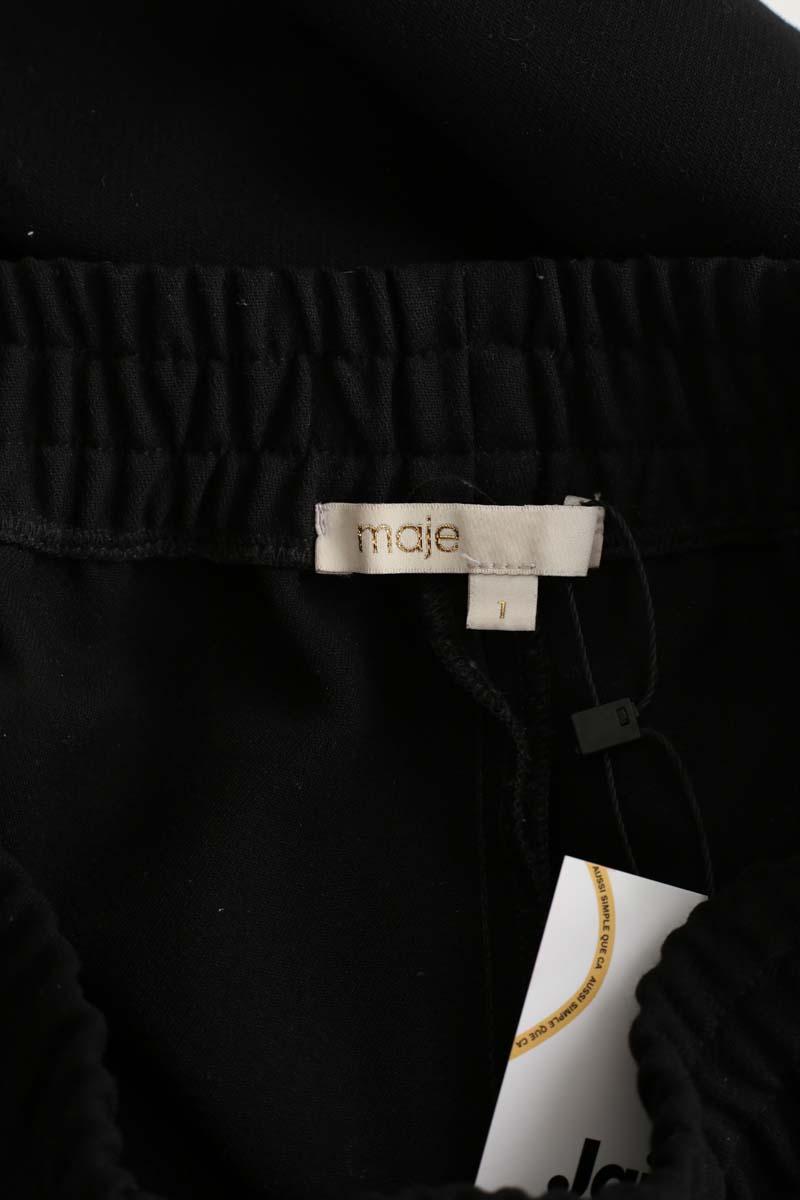 Pantalon droit Maje  Noir